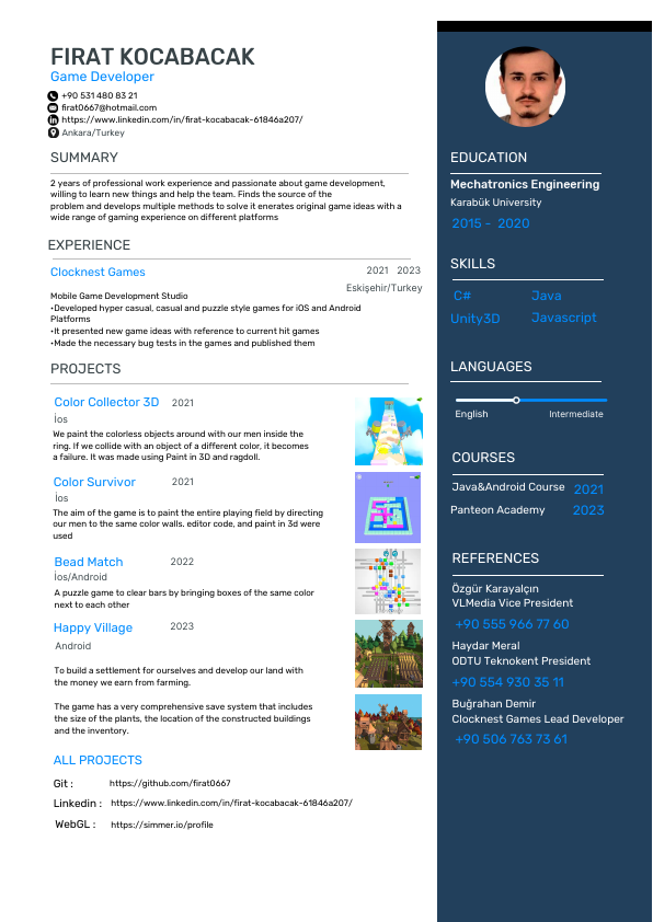 Fırat KOCABACAK CV Resume.pdf