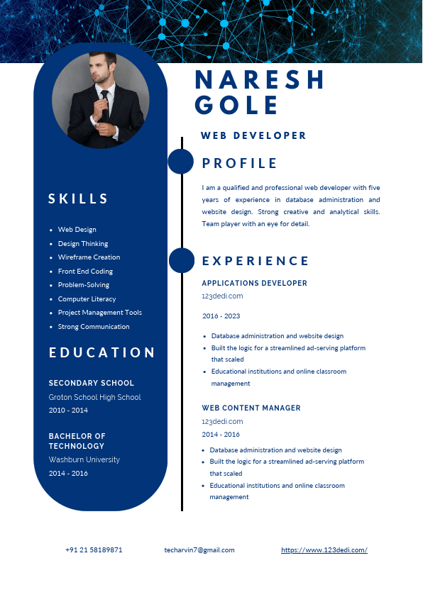123dedi-NareshGole Web Developer Resume.pdf
