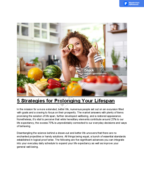 _5 Strategies for Prolonging Your Lifespan.pdf