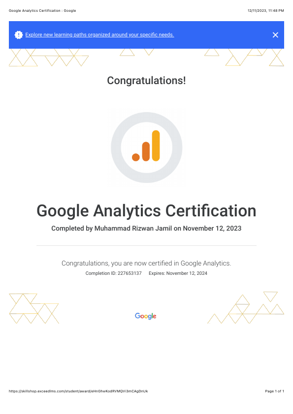 Google Analytics Certification : Google.pdf