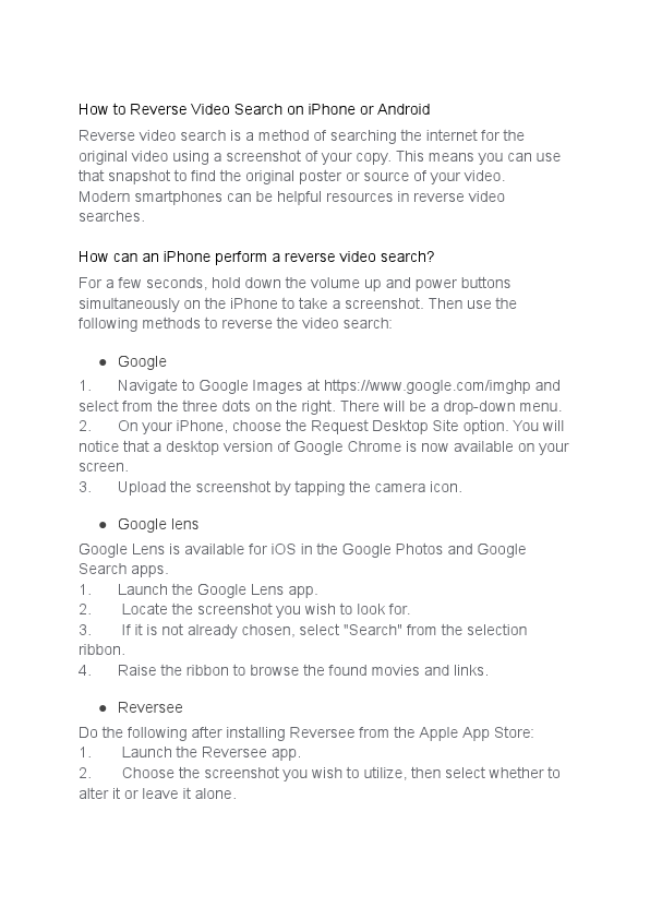 How to Reverse Video Search on iPhone or Android.pdf