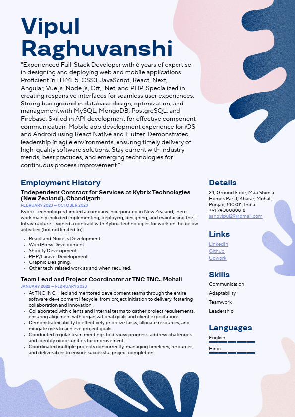 CV@VIPULRAGHUVANSHI.pdf