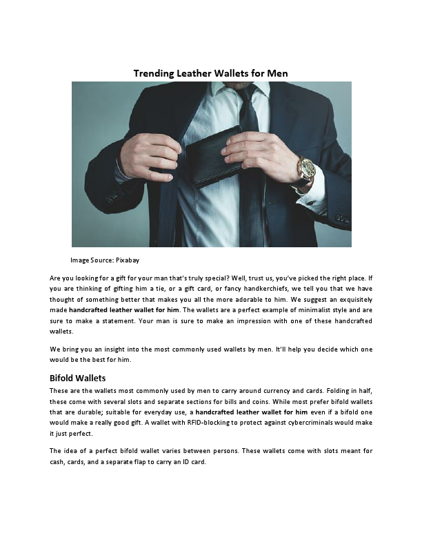 Trending+Leather+Wallets+for+Men.pdf