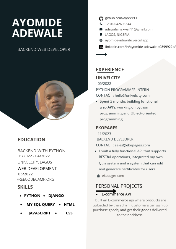 MY CV- AYOMIDE EMMANUEL ADEWALE.pdf