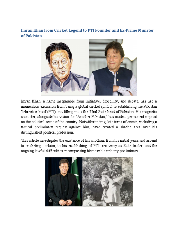 Imran Khan from Cricket Legend to PTI Founder and Ex.pdf