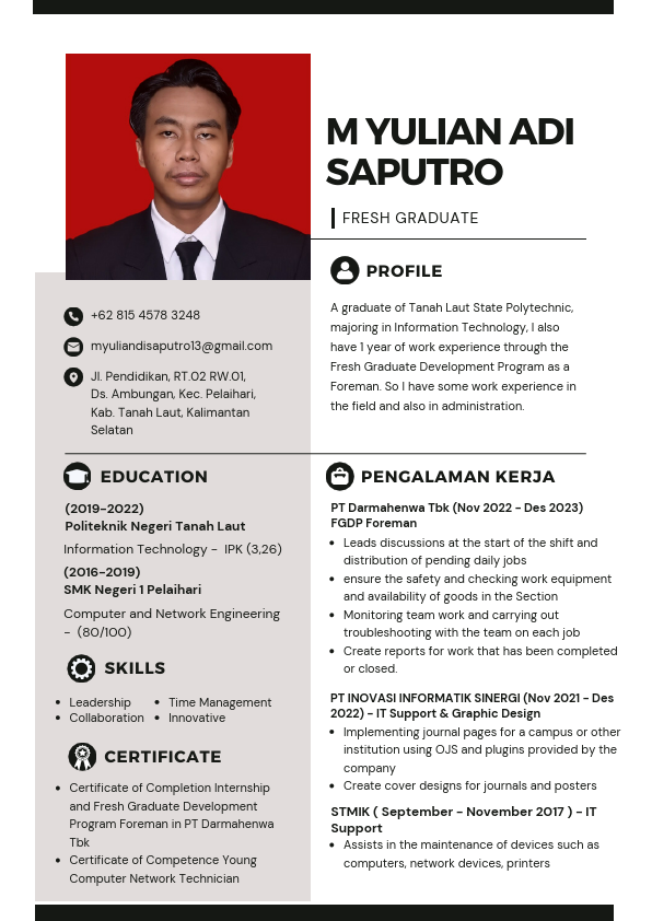 CV_M Yulian adi saputro(ENG).pdf