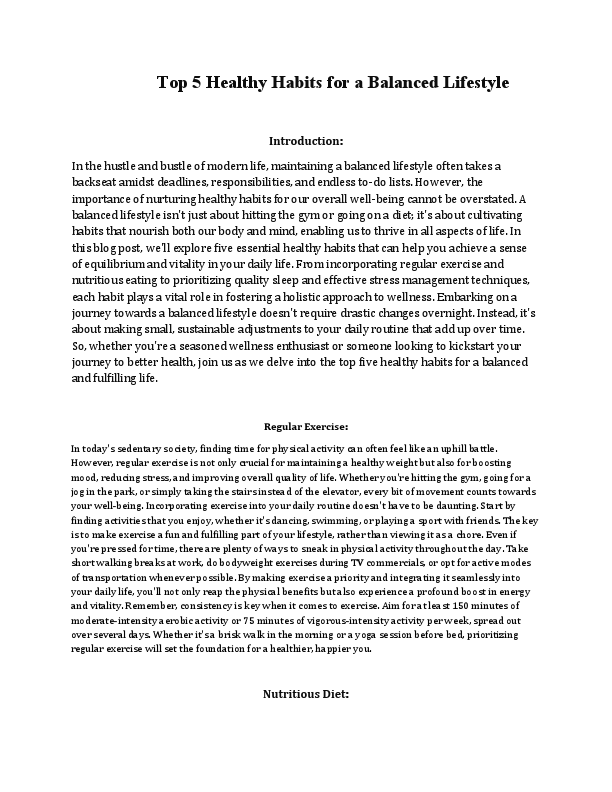 Top 5 Healthy Habits for a Balanced Lifestyle.pdf