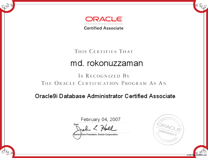 Oracle9i Database Administrator Certified Associate .pdf