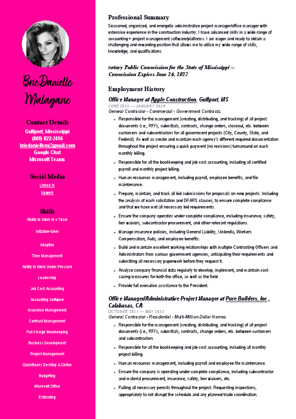2024 - Brie Danielle Malagarie - Resume .pdf