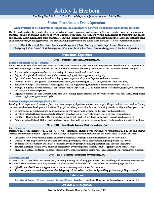 Senior. Coordinator, Event Operations Resume.pdf