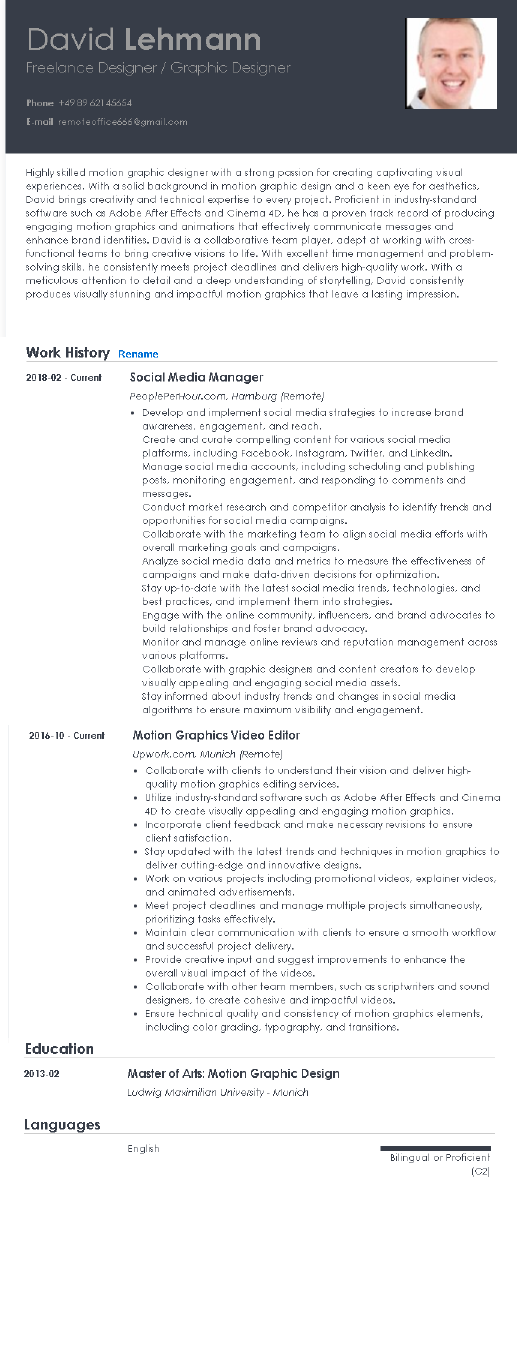 David Lehamnn CV.pdf