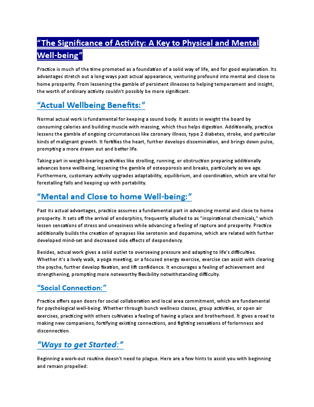 article exercise.pdf