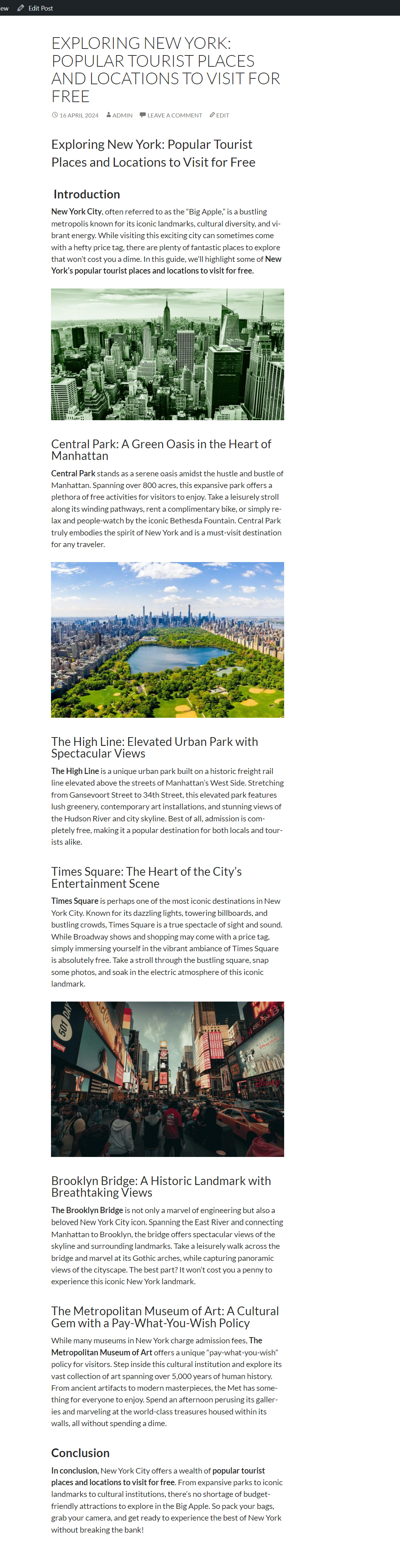 Exploring New York  Popular Tourist Places and Locations to Visit for Free   quivery reason (1).pdf