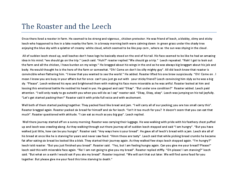 The leech and The rooster.pdf