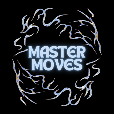 Black Light Blue Board Game Logo in Neon Dark Style.pdf