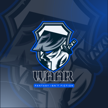 Neon Blue White and Black E-Sports Illustrative Gaming Gaming Logo.pdf