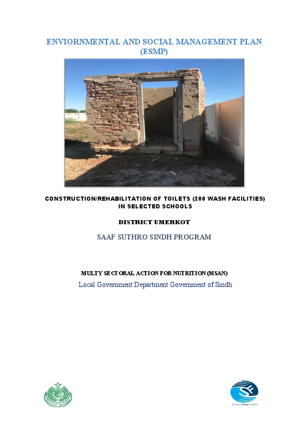 Final Draft ESMP Umer kot.pdf
