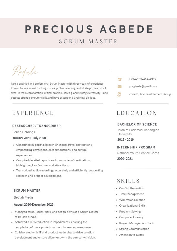 PRECIOUS AGBEDE RESUME.pdf