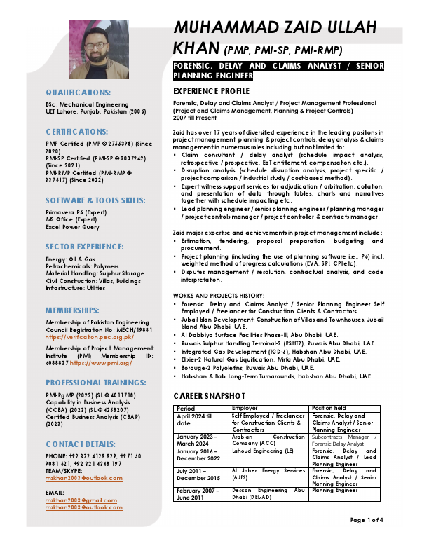 FDA_M Zaid Ullah Khan_CV.pdf