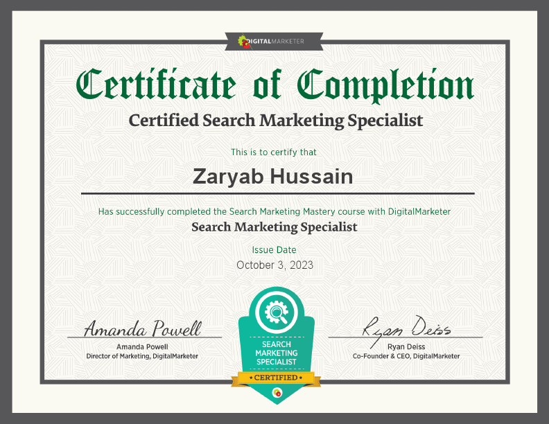 Search Marketing Mastery Certificate (DigitalMarketer).pdf