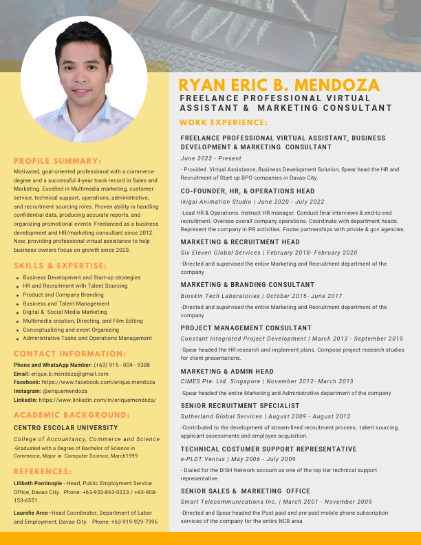 Erique Mendoza CV Updated May 2024.pdf