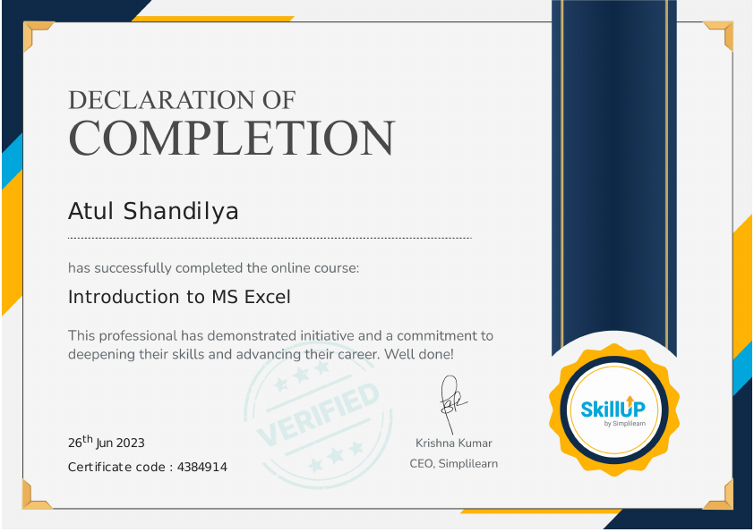 Excl bigners certificate by upskill.pdf