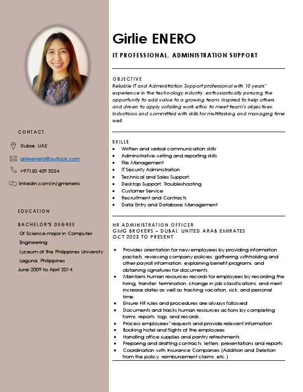 Girlie Enero - CV.pdf