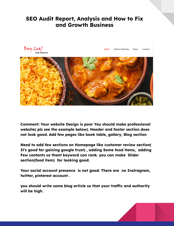 Audit report of bayleafdelph.co.uk .pdf