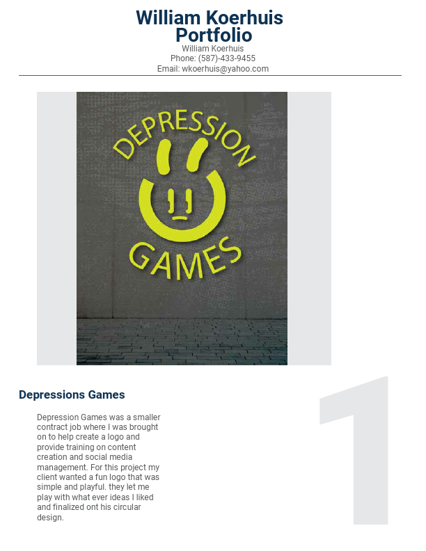 Graphic Design Portfolio for William Koerhuis.pdf