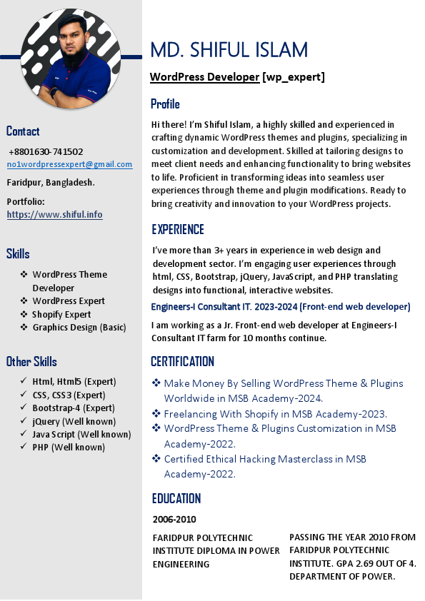 Md. Shiful Islam-WordPress Expert-Resume (2).pdf