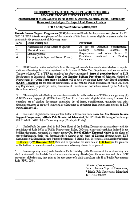 Procurement Notice with Bidding Document.pdf