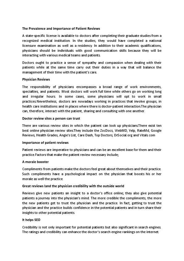 prevelance and importance of patient review.pdf