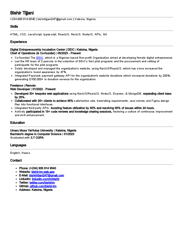 Bishir Tijjani Resume.pdf