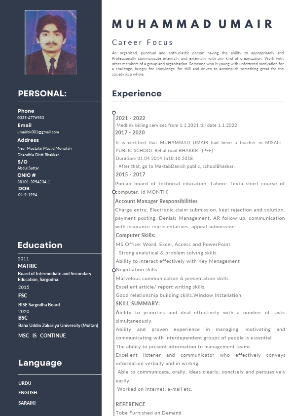 M.UMAIR  CV.pdf