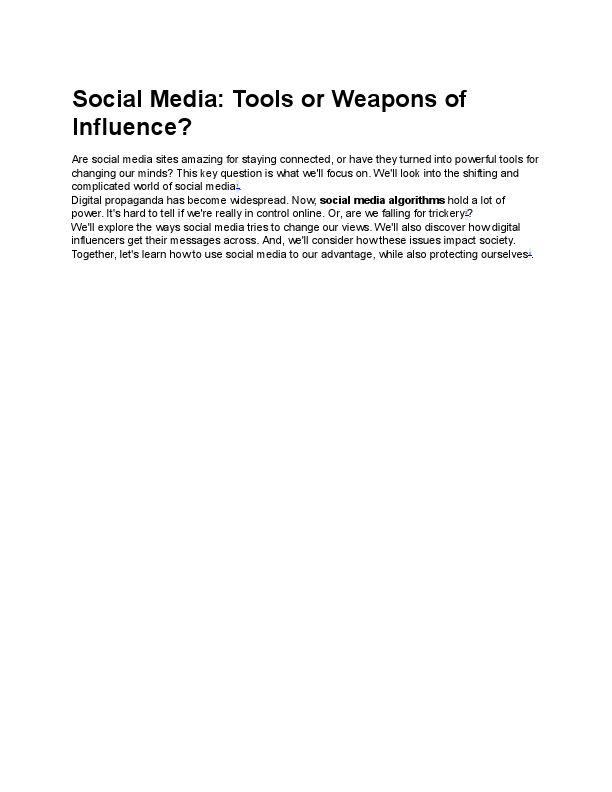Social Media: Tools or Weapons of Influence?.pdf