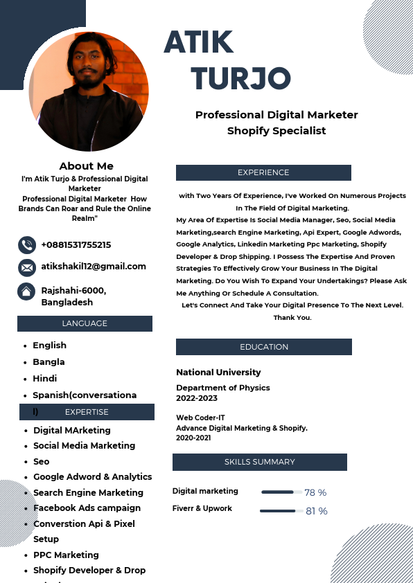 Atik Turjo blue professional  CV resume.pdf
