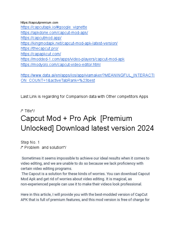 Copy of Content Writing of Capcut Mod Apk (3).pdf