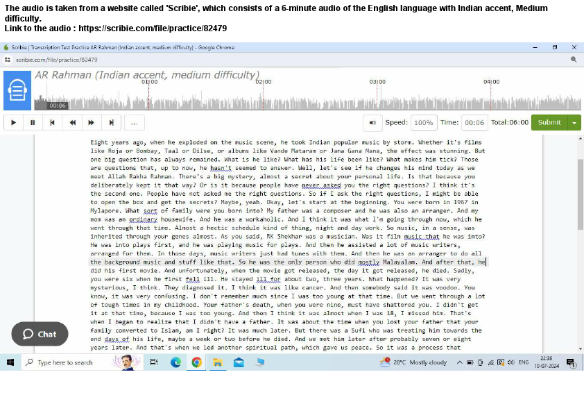 Transciption of an Indian Accent - Medium difficulty (1).pdf