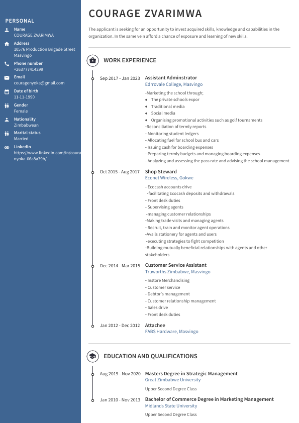 CV Courage Zvarimwa #1 (2).pdf