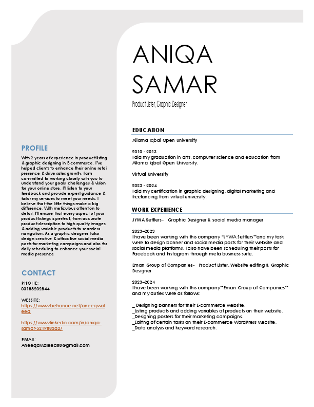 ANIQA SAMAR resume.pdf