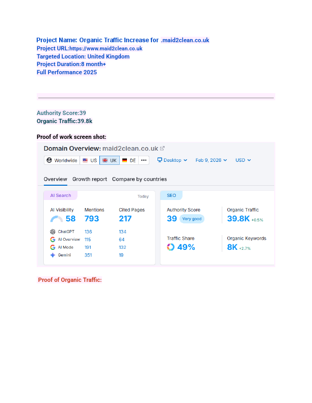 Complite SEO for  maid2clean.co.uk.pdf