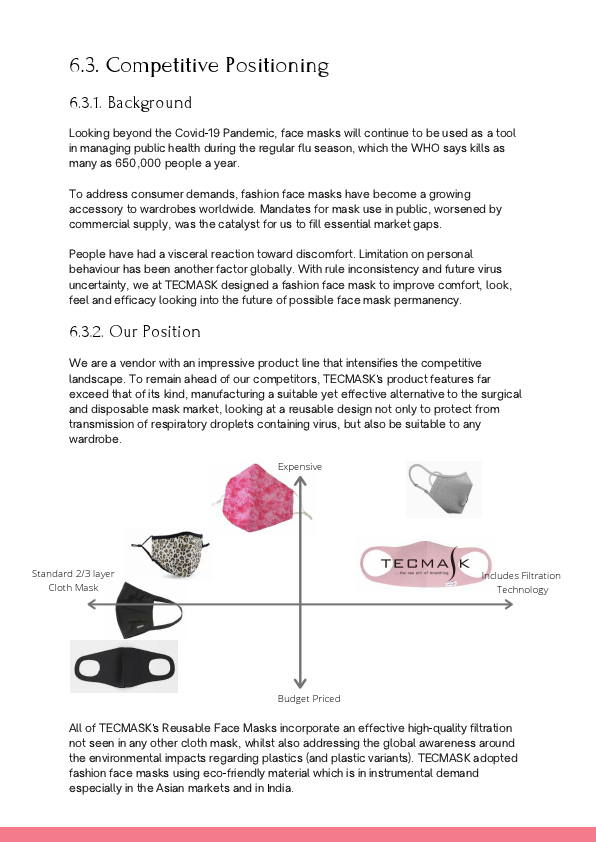CONFIDENTIAL TECMASK Competitive Positioning.pdf