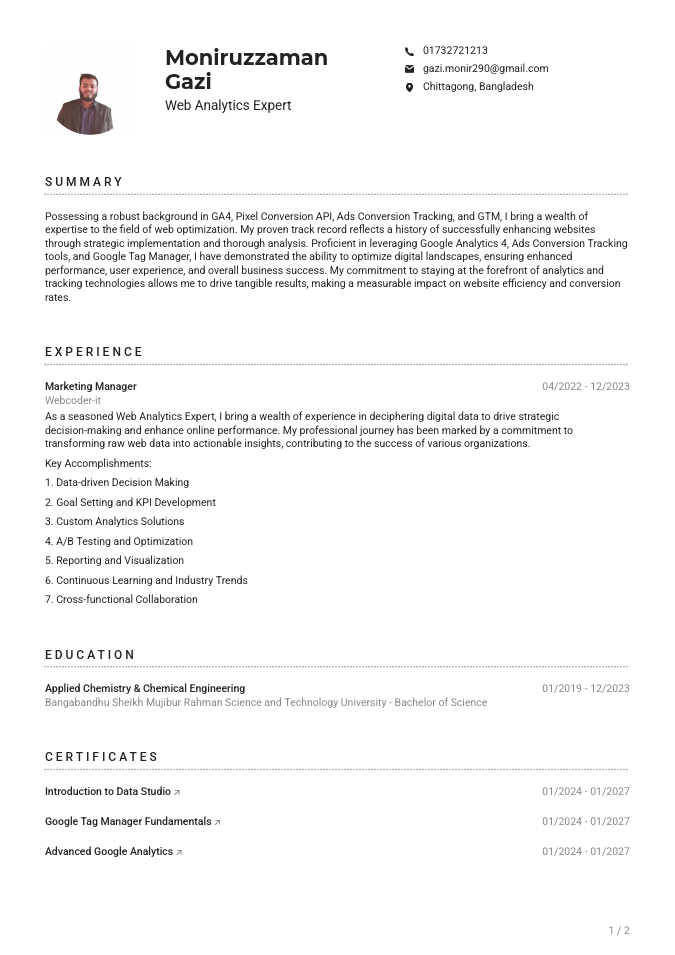 Moniruzzaman Gazi - Web Analytics Expert.pdf