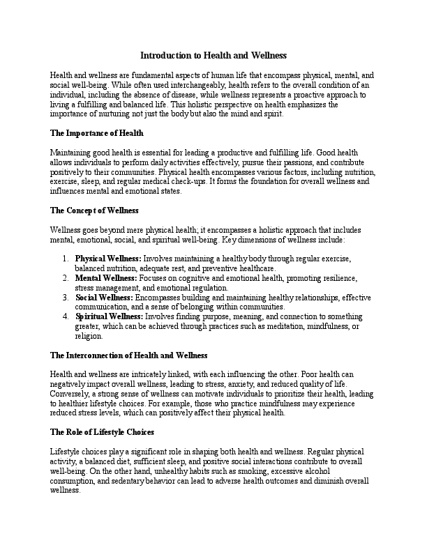 Introduction to Health and Wellness.pdf