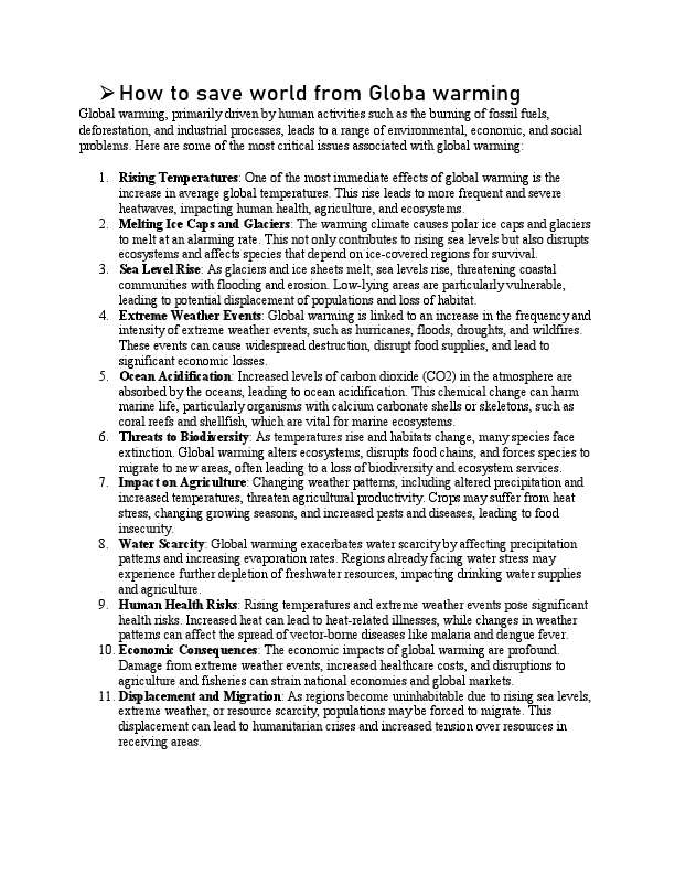 How to save world from Globa warming.pdf