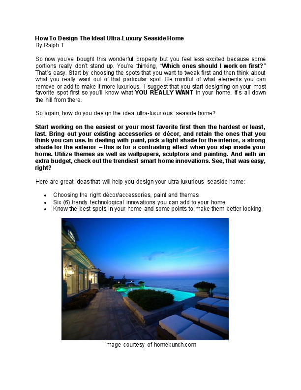 How To Design The Ideal Ultra-Luxury Seaside Home.pdf