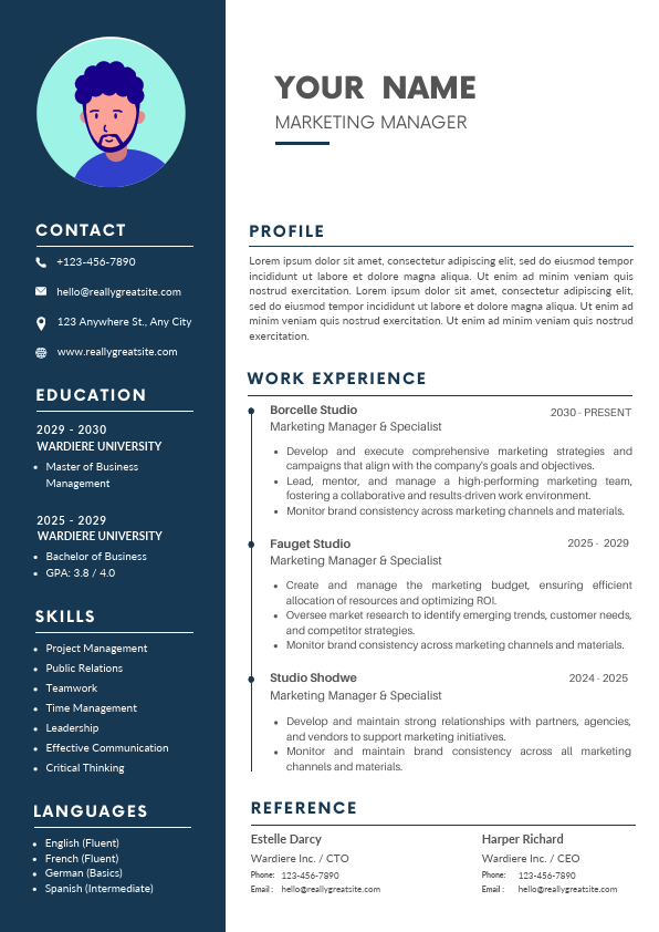 Blue Simple Professional CV Resume.pdf