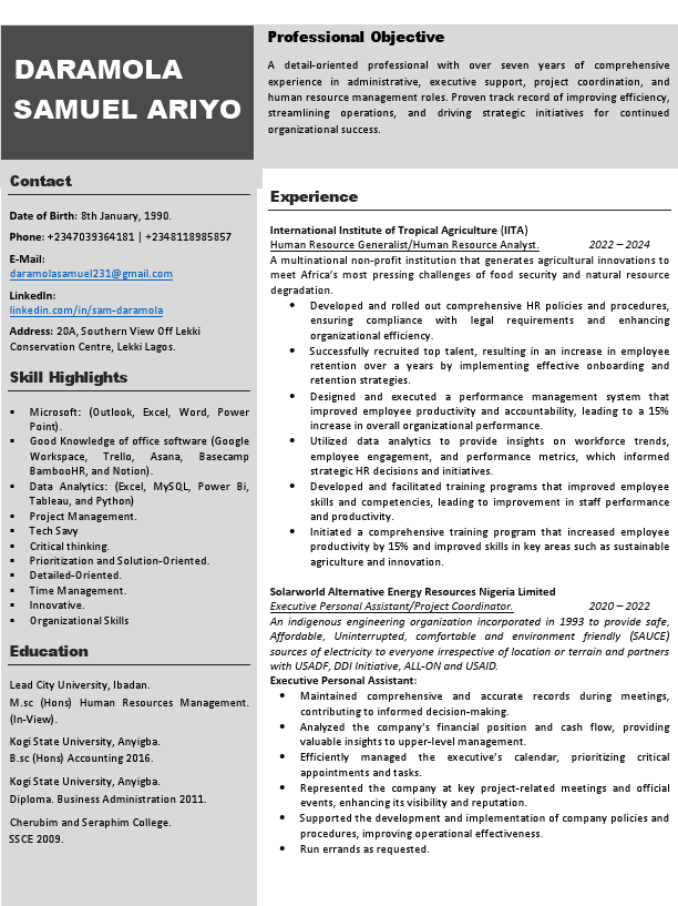 Samuel A Daramola Resume.pdf