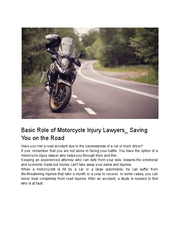 Essential Role of Motorcycle Injury Lawyers_Protecting You on the Road 1.pdf