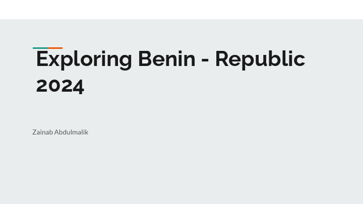 Zainab Abdulmalik - Benin Republic with Friends- 2024.pdf